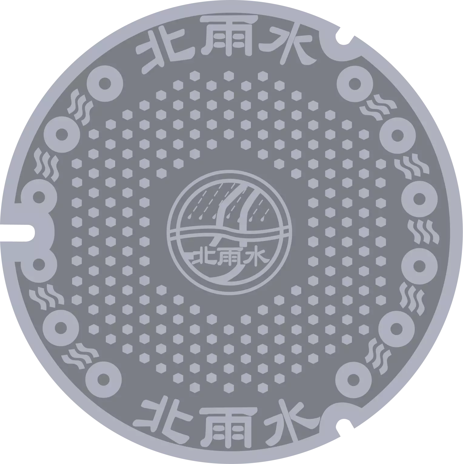 102年水溝蓋的樣式